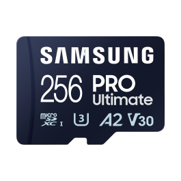 Tarjeta de memoria samsung pro ultimate 256gb microsd xc con adaptador/ clase 10/ 200mbs