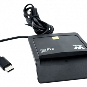 Lector de dni y tarjetas woxter pe26-200/ negro/ usb 2.0