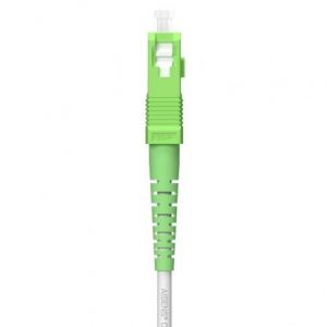 Cable de fibra óptica g657a2 3.0 9/125 smf aisens a152-0616/ lszh/ 80m/ blanco