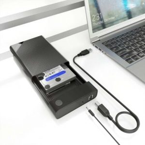 Caja externa para disco duro de 2.5" aisens ase-3529b/ usb 3.1/ sin tornillos