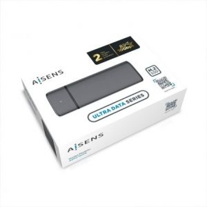 Caja externa para disco ssd m.2 sata/nvme aisens asm2-002g/ usb 3.1/ sin tornillos