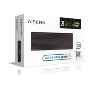 Caja externa para disco ssd m.2 nvme aisens asm2-022b/ usb 3.2/ sin tornillos