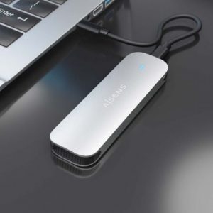 Caja externa para disco ssd m.2 nvme aisens asm2-025sl/ usb 3.2/ sin tornillos