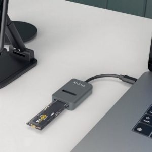 Dock usb tipo-c para ssd m2 sata/nvme aisens asuc-m2d012-gr/ gris