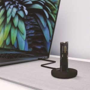 Dock usb tipo-c para ssd m2 sata/nvme aisens asuc-m2d013-bk/ negro