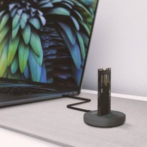 Dock usb tipo-c para ssd m2 sata/nvme aisens asuc-m2d014-gr/ gris