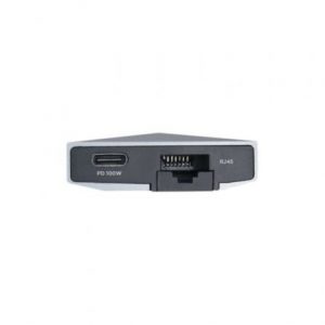Docking usb tipo-c aisens asuc-8p004-gr/ 1xhdmi/ 3xusb/ 1xrj45/ 1xlector tarjetas / 1xusb tipo-c pd/ gris