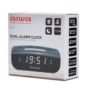 Despertador aiwa cr-15/ radio fm