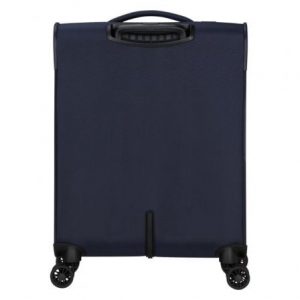 Maleta de cabina american tourister summerride spinner 55cm/ 55x40x23cm/ 4 ruedas/ azul marino