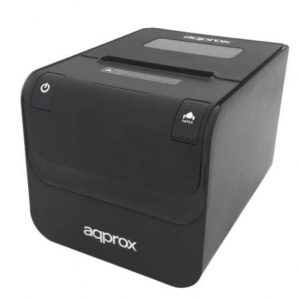 Impresora de tickets approx apppos80usb+wifi/ térmica/ ancho papel 80 y 58mm/ usb-wifi-rj11/ negra
