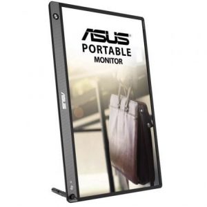 Monitor portátil asus zenscreen go mb16ahp 15.6"/ full hd/ multimedia/ plata y negro