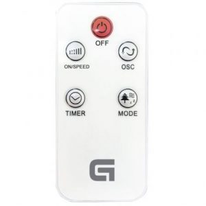 Ventilador de torre grunkel tf-dsg gr/ 50w/ 3 velocidades