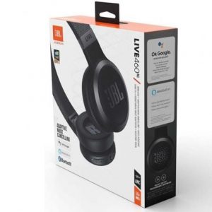 Auriculares inalámbricos jbl live 460nc/ con micrófono/ bluetooth/ negros