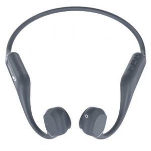 Auriculares inalámbricos deportivos de conducción ósea leotec osea kuri/ con micrófono/ bluetooth/ grises