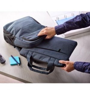 Maletín monray charter para portátiles hasta 15.6"/ azul