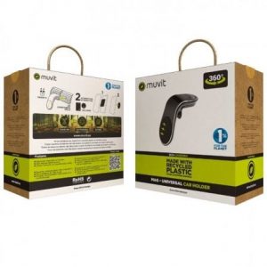 Soporte de smartphone para coche muvit mcchl0007