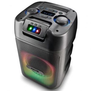 Altavoz portable con bluetooth ngs wild club/ 80w