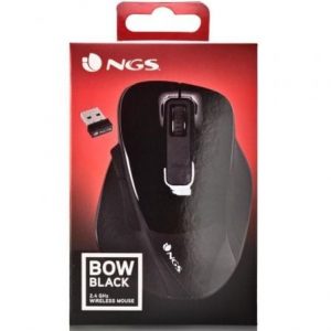 Ratón inalámbrico ngs bow/ hasta 1600 dpi