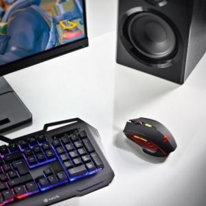 Ratón gaming inalámbrico ngs gmx-200/ batería recargable/ hasta 3200 dpi
