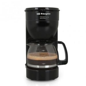 Cafetera de goteo orbegozo cg 4014/ 6 tazas/ negra