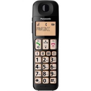 Teléfono inalámbrico panasonic kx-tge310sp/ negro