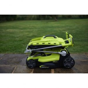 Cortacésped ryobi rlm15e36h/ 1500w/ corte ø36cm/ incluye recolector de hierba 45l y adaptador mulching