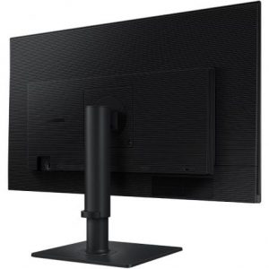 Monitor profesional samsung essential monitor s4 s24d406gau/ 24"/ full hd/ multimedia/ regulable en altura/ negro