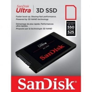 Disco ssd sandisk ultra 3d 500gb/ sata iii