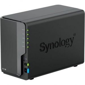 Nas synology diskstation ds224+/ 2 bahías 3.5"- 2.5"/ 2gb ddr4/ formato torre