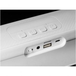 Altavoz portátil / barra de sonido con bluetooth mars gaming msb-xt/ 20w/ 2.0/ blanca