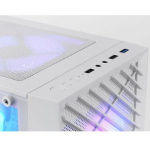 Caja gaming minitorre mars gaming mc-vortex/ blanca