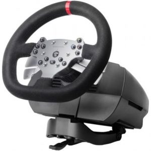 Volante con pedales y cambio de marchas manual mars gaming mwh-rsx