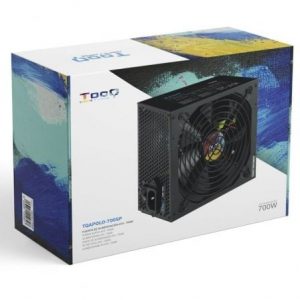 Fuente de alimentación tooq tqapolo-700sp/ 700w/ ventilador 14cm