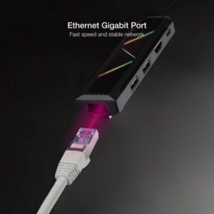 Docking usb tipo-c nanocable 10.16.0501/ 2xusb/ 1xusb tipo-c pd/ 1xhdmi/ 1xrj45/ negro