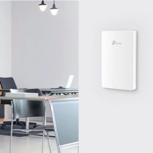 Punto de acceso inalámbrico tp-link omada eap615-wall/ wifi 6/ poe/ 1800mbps/ 2.4ghz 5ghz/ antenas de 4dbi/ wifi 802.11