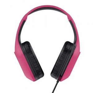 Auriculares gaming con micrófono trust gaming gxt 415 zirox/ jack 3.5/ rosas