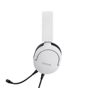 Auriculares gaming con micrófono trust gaming gxt 489 fayzo/ jack 3.5/ blancos