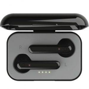 Auriculares bluetooth trust primo touch con estuche de carga/ autonomía 4h/ negros