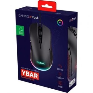 Ratón gaming trust gaming gxt 922 ybar/ hasta 7200 dpi