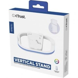 Soporte vertical led para ps5 trust gxt 229/ blanco