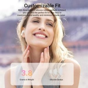 Auriculares bluetooth vention air a01 nbmb0 con estuche de carga/ autonomía 7h/ negros