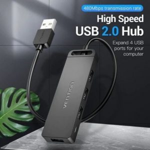 Hub usb 2.0 vention chmbf/ 4xusb/ 1m