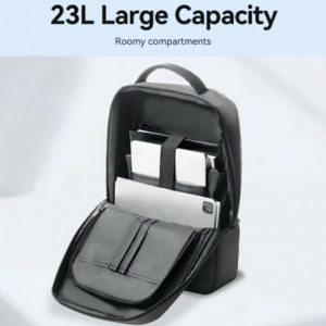 Mochila vention krnb0 para portátiles hasta 15.6"/ 23l/ gris oscuro