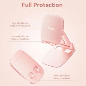 Soporte para smartphone/tablet vention ksgp0/ rosa