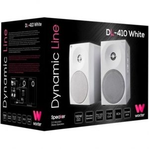 Altavoces woxter dynamic line dl-410/ 150w/ 2.0/ blanco