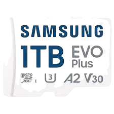 Tarjeta de memoria samsung evo plus 2024 1tb microsd xc con adaptador/ clase 10/ 160mbs