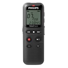 Grabadora de voz philips voicetracer dvt1160/ 8khz/ negro