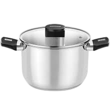 Olla elite inox monix m240226/ ø26cm/ 8l/ acero inoxidable/ apta para inducción