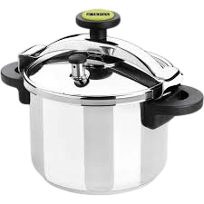Olla a presión monix classica m530001/ ø22cm/ 4l/ acero inoxidable/ apta para inducción