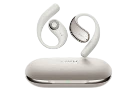 Auriculares bluetooth xiaomi openwear stereo con estuche de carga/ autonomía 7h/ beige